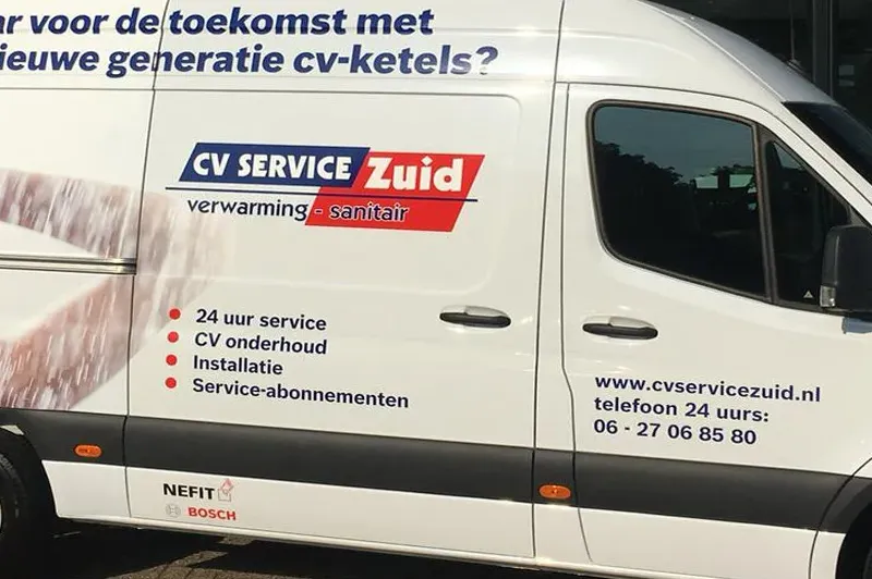 CV Service Zuid verwarmingsmonteur aan het werk