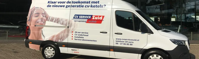CV Service Zuid verwarmingsmonteur aan het werk